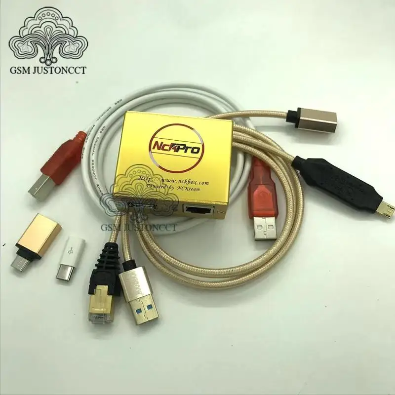Новая версия оригинального NCK Pro Box/NCK 2 box (золотая коробка) (поддержка + UMT в 1)+(UMF) все