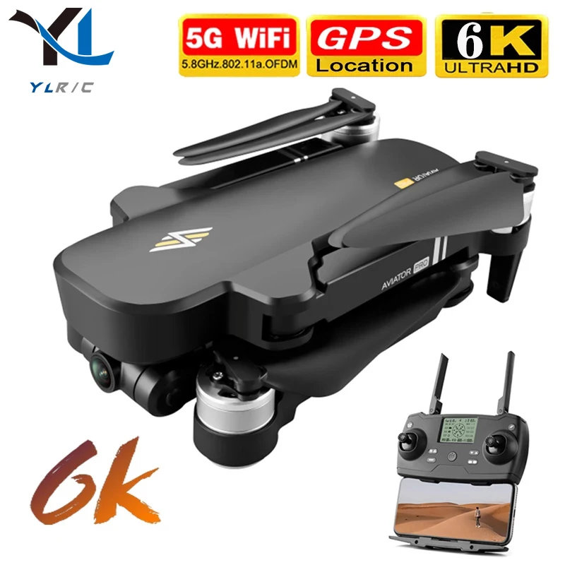 Новый 8811 pro 6K GPS Дрон с разрешением 4K HD широкоугольная камера 5G WI FI передачи