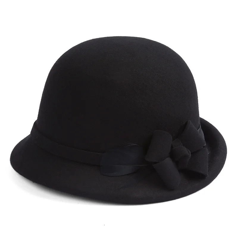 Женские вечерние головные уборы женские зимние модные Асимметричные фетровые