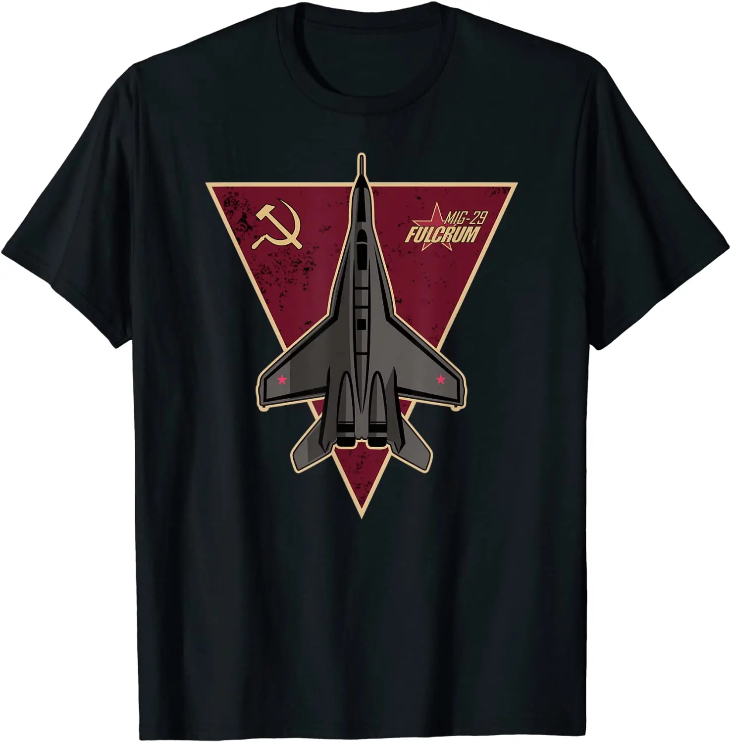 

Russia Air Force Mig 29 Fighter Fulcrum Men T-shirt Short Casual 100% Cotton Mens T Shirts