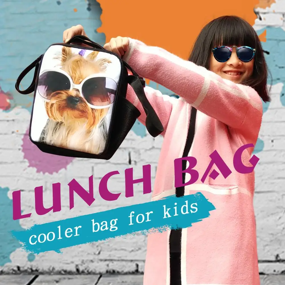 Термосумка Dispalang маленькая из ткани Оксфорд с принтом мячей для ног мужские