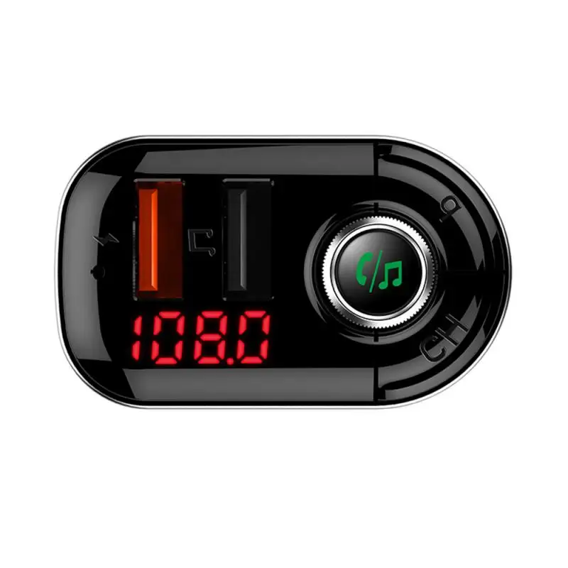 Автомобильный Зарядное устройство с FM передатчик Bluetooth приемник аудио MP3 плеер