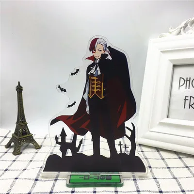 8 Аниме My Hero Academy брелок Midoriya izku All Might Bakugou Katsuki Todoroki Shoto Милый Забавный мультяшный акриловый брелок ювелирные изделия - Цвет: 8