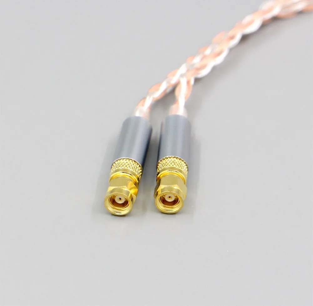LN006403 3 5 мм 2 4 сбалансированный 16 Core OCC серебро смешанные кабель для наушников HiFiMan