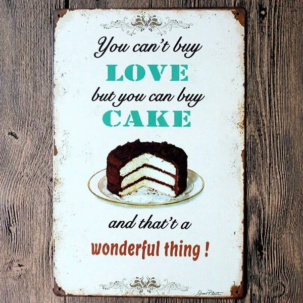 

Tin Signs Metal Plate Wall Pub Kitchen Restaurant Home Art Decor Vintage Iron Poster