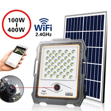 Светодиодный солнечный светильник Tuya Wi Fi ip камера 1080P