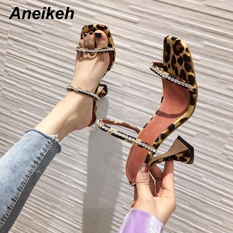 Aneikeh/новый летний спортивный костюм для игр с леопардовым узором Модные Туфли