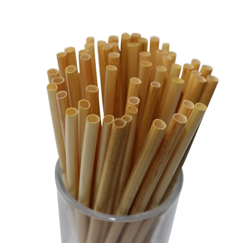 1000pcs 20cm Natural Wheat Straw Reusable Drinking Straws 100% Biodegradable Environmentally Friendly | Дом и сад
