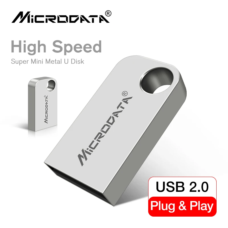 

100% Real Capacity Waterproof Super Mini 128GB 64GB USB Flash Drive Pen Drive 32GB 16GB USB 2.0 Memory Stick Flash Drive