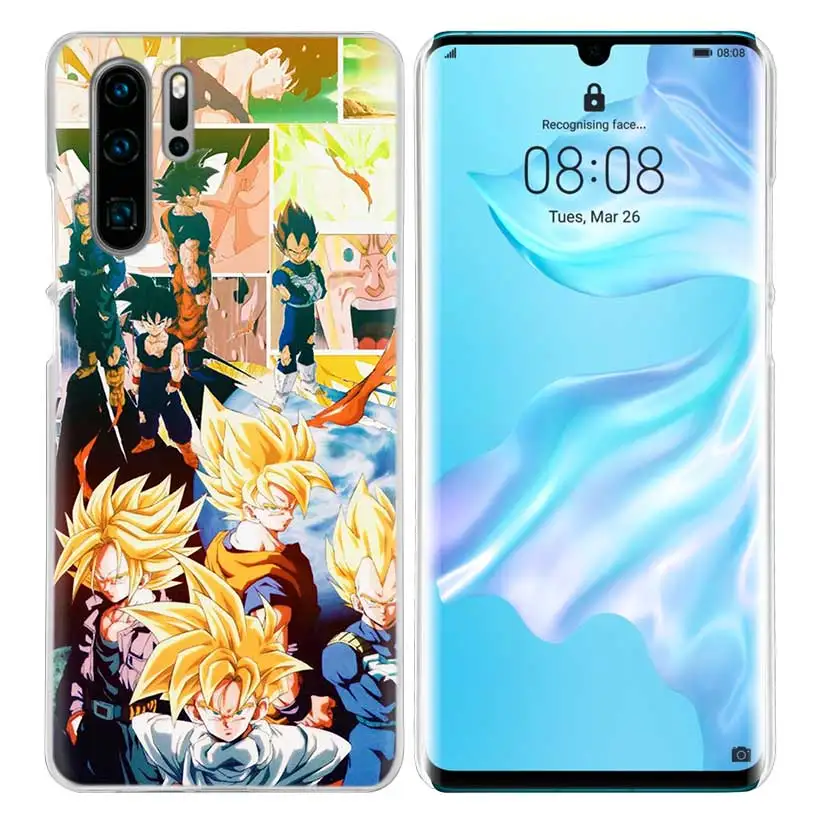 Чехол Dragon Ball Goku Z для huawei P20 P Smart Z Plus Nova 5 5i P30 P10 P9 P8 mate 10 20 30 Lite Pro Жесткий чехол для телефона с аниме