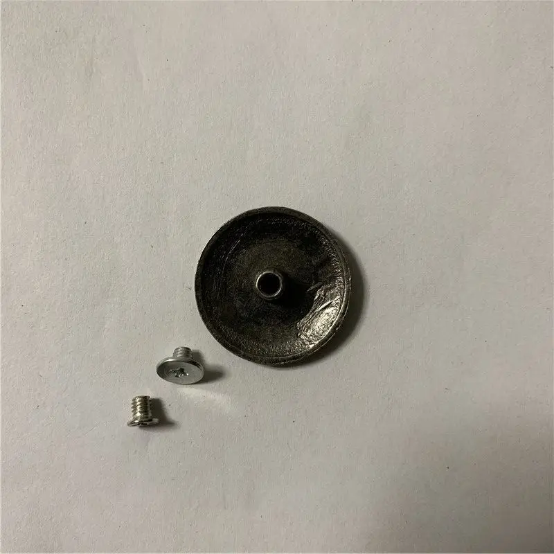 Оптовая продажа Розничная Новинка винтовая головка 3 см круглые серебряные