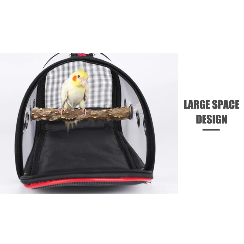 Прозрачная дышащая Сумка-переноска для попугаев D6 | Дом и сад