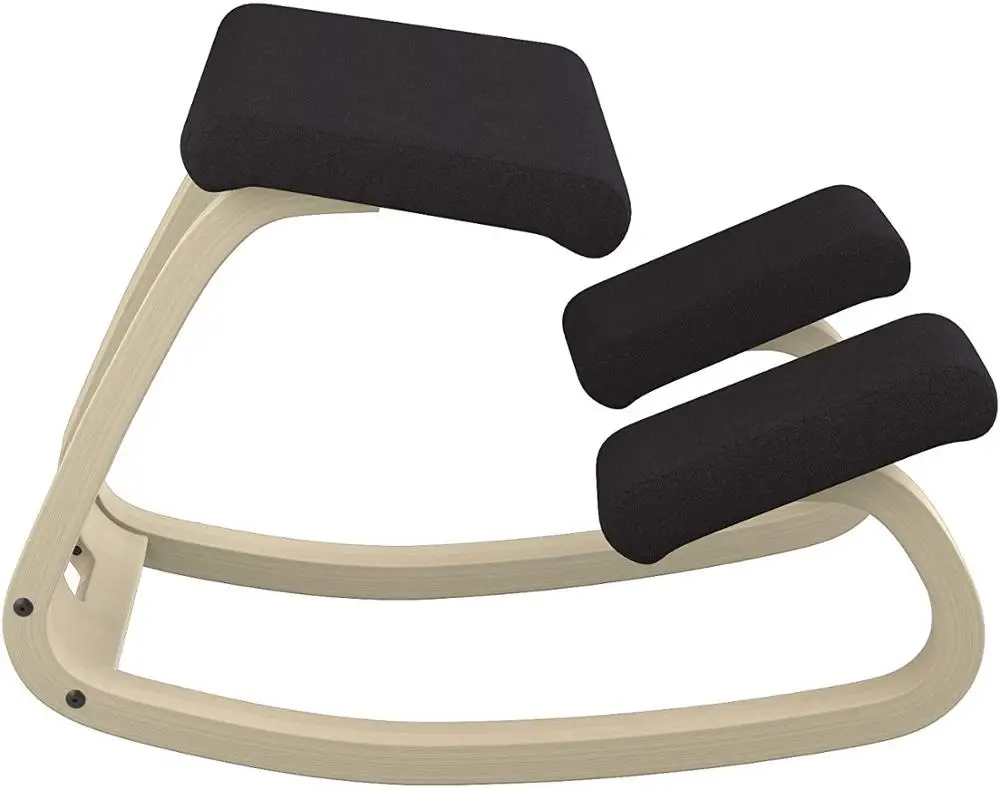 Кресло офисное с корректировкой высоты подставкой под колени эргономичный