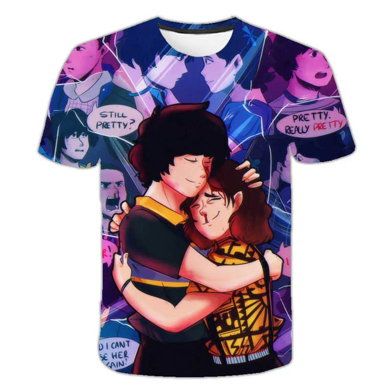 

4-14T Popular TV Show Boys T-Shirt Funny Fashion Children's Clothes Summer Street Girl Sweatshirt