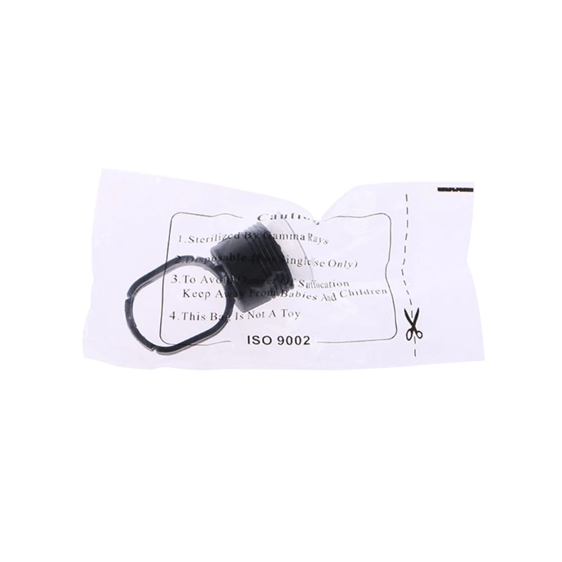 

100Pcs Disposable Ink Cup Finger Rings Holders with Sponge For Permanent Tattoo RXJC