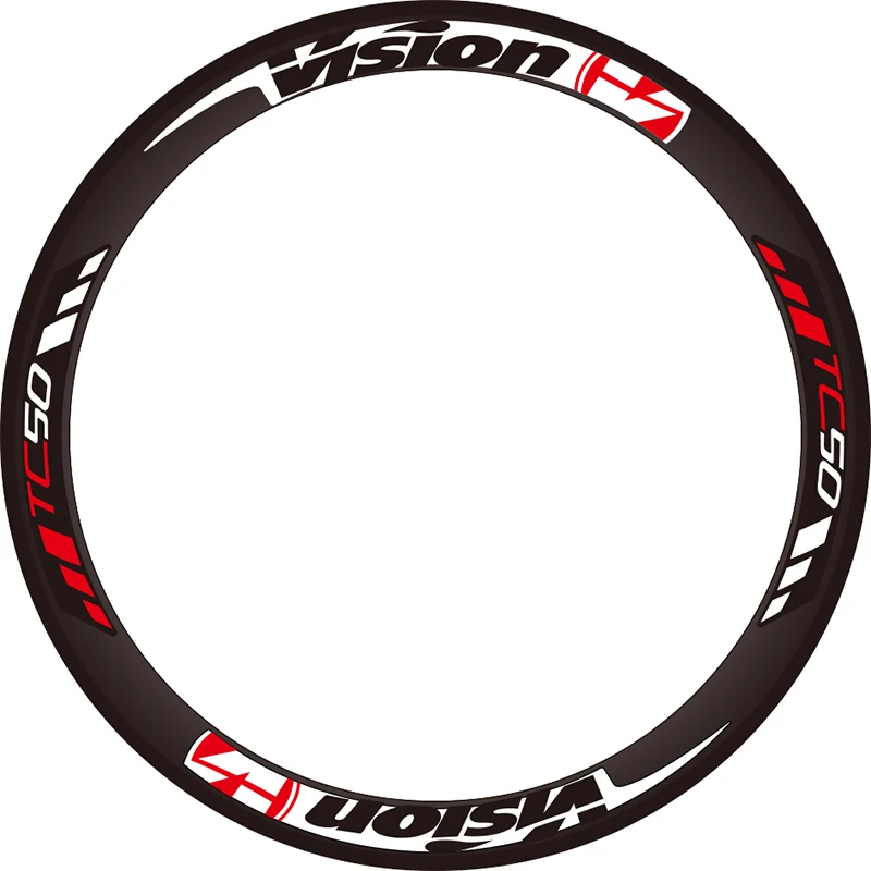 

vision trimax tc50 sticker road bike bicycle sticker carbon knife ring wheel set color customization 13
