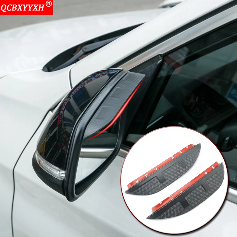 

Car ABS Rearview Mirror Eyebrow Rain Gear Shield Anti-rain Cover Stickers For Opel Insignia Mokka Buick Encore Regal 2013-2022