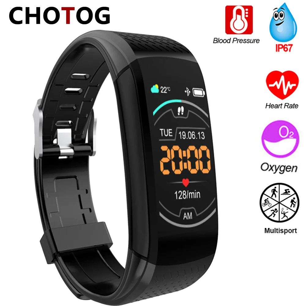 Фитнес Браслет Водонепроницаемый Ip67 фитнес трекер кровяное давление кислород