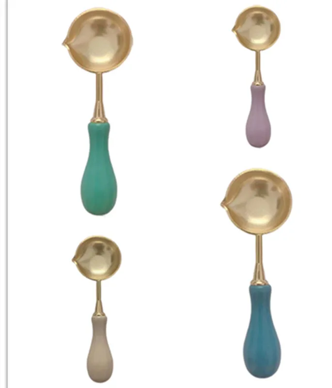 Восковая ложка для печати сделай сам ретро Крафтовая печать конверт свадебное