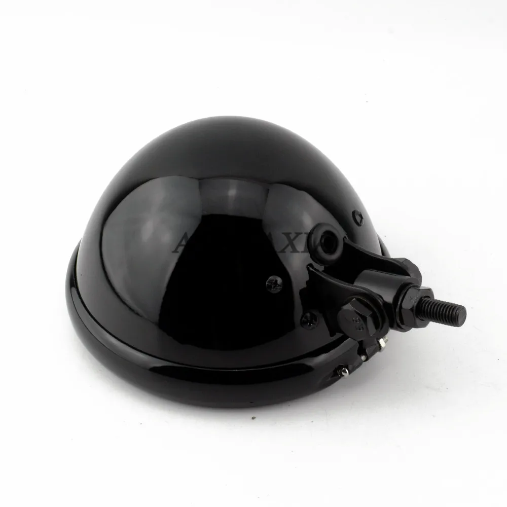 

Universal Motorcycle 5.75" Headlight Light Bulb Bucket Housing For Harley Honda Yamaha Kawasaki 5-3/4" LED Headlamp Shell