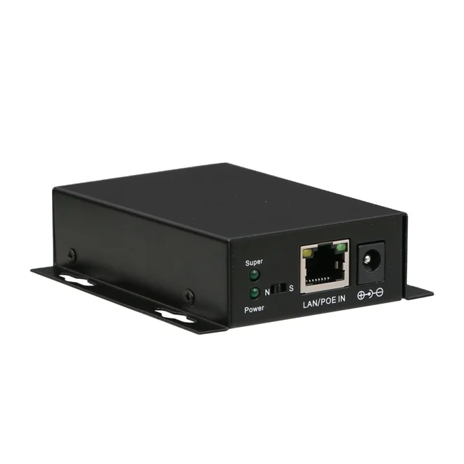 Расширитель Giabit POE 60 Вт 1 в 2 порта ретранслятор с простой установкой Plug and Play на