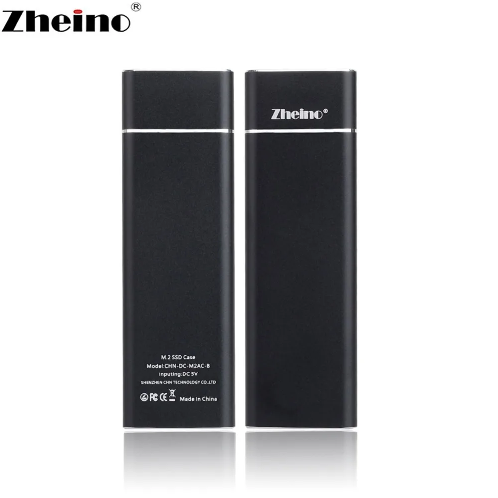 Zheino USB 3,1 для M.2 SSD портативный жесткий диск с OTG для M.2 SATA 2242/2260/2280