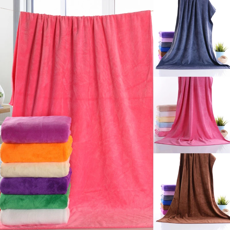 

4Sizes Soft Microfiber Towel Car Kitchen Cleaning Wash Clean Cloth Care Hand Towels House Cleaning Towel