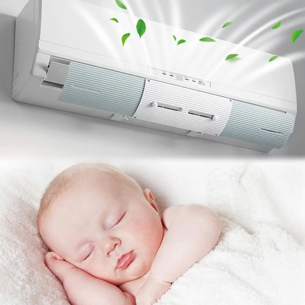 Кондиционер Ветер щит холодный ветер газ дефлекторы против прямого выдувания