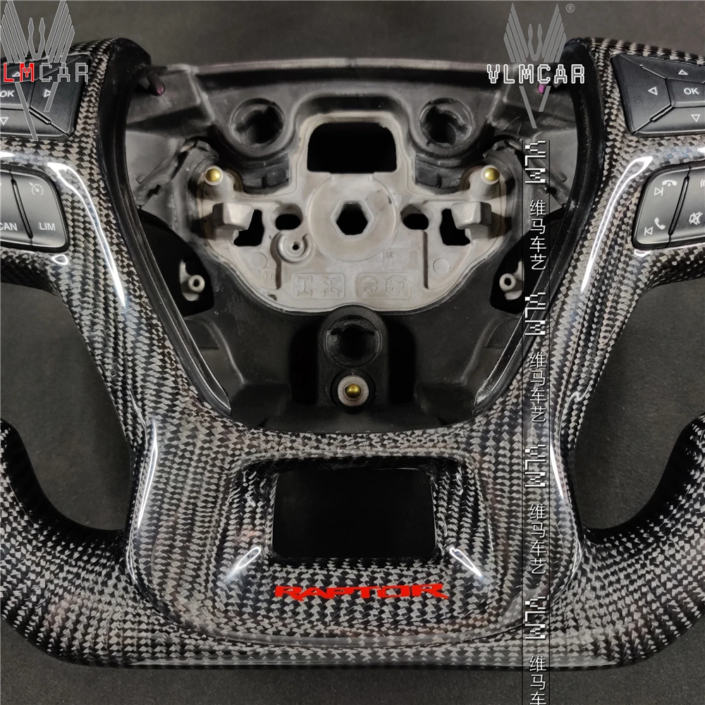 Индивидуальное индивидуальное рулевое колесо из углеродного волокна для Ford Ranger