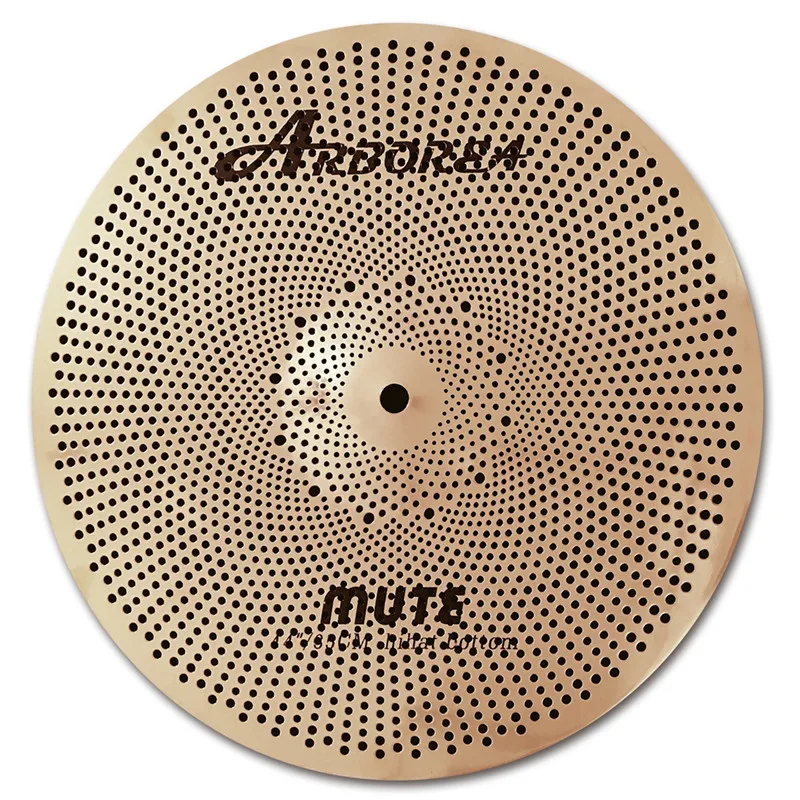 14inch crash Arborea mute тарелки, золото 1" mute тарелки - Цвет: 14inch crash