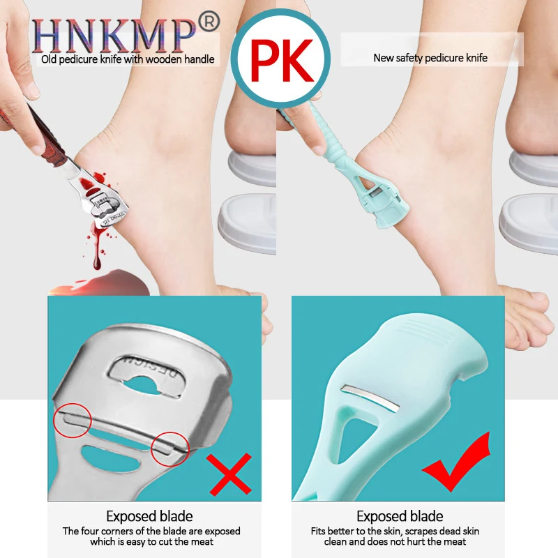Средство для удаления омертвевшей кожи HNKMP инструменты педикюра бритва ногтей