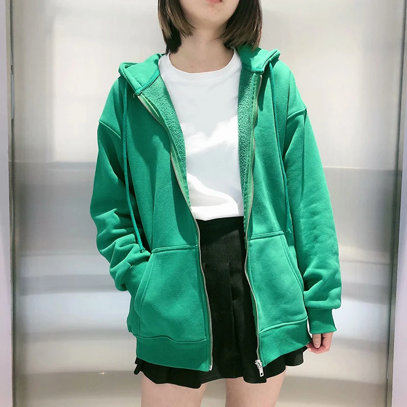 Куртка с капюшоном для девушек свободного покроя | Женская одежда