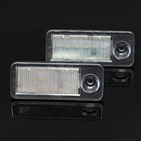 led license plate lamp for for audi a6 c5 4b rs6rs6 with built in canbus error free original plug 18 high quality smd led