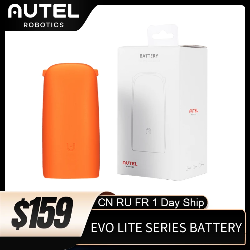 

Autel Robotics EVO Lite LitePlus Drone Batteries Original Rechargable 11.13V 6175mAh LiPo 3S Battery 68.7Wh 40min RC Accessories