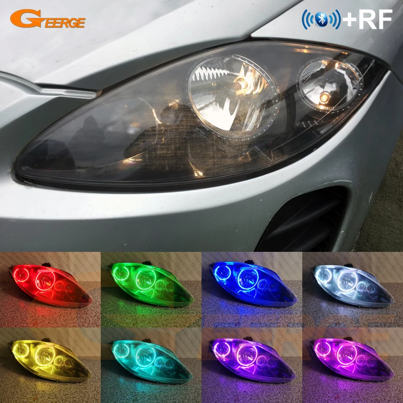 Для Seat leon Mk2 1P 2005 2012 RF remote Bluetooth APP ультра яркий многоцветный RGB комплект