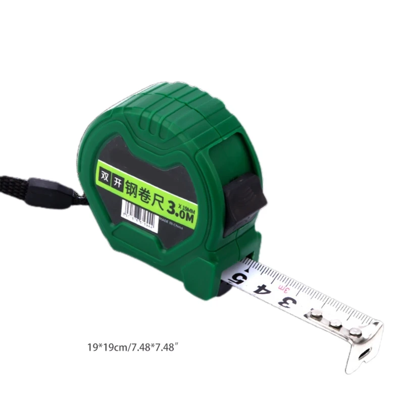 

Tape Measure 3/5m Metric Measuring Tape Steel Tape Ruler Compatible with Construction Home Use & DIY
