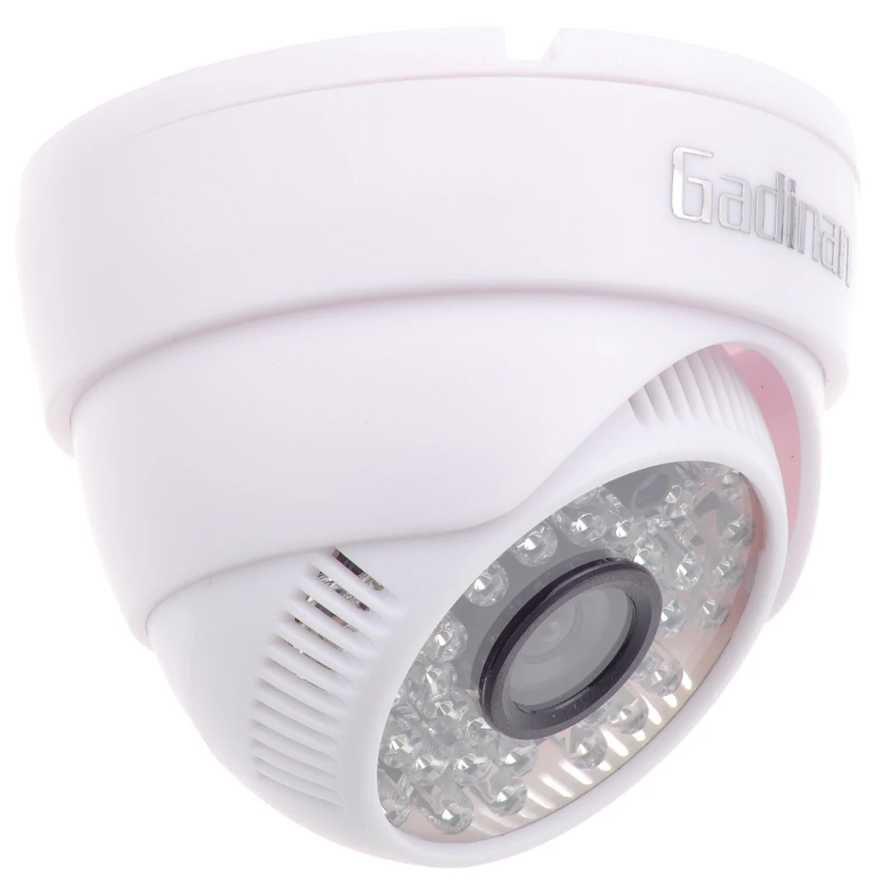 Купольная камера видеонаблюдения GADINAN Color HD CMOS 800TVL/1000TVL 3 6 мм объектив IR Cut 48 шт.