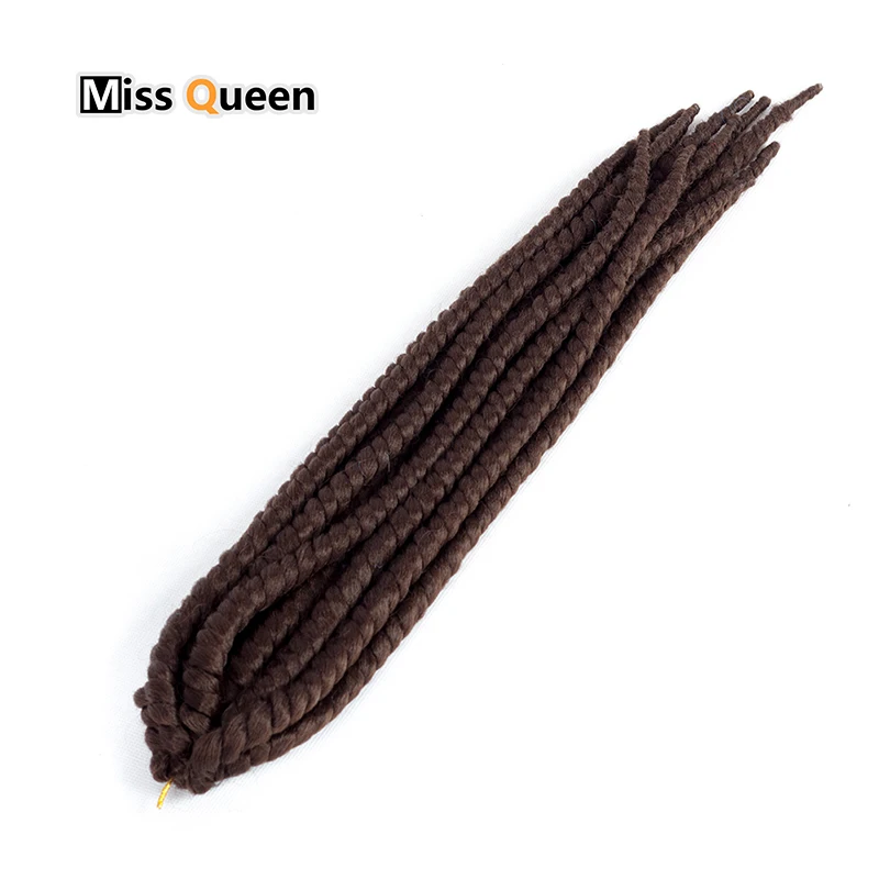 MISSQUEEN завивка Гаваны оплетка серый/коричневый/красный Заплетенные волосы
