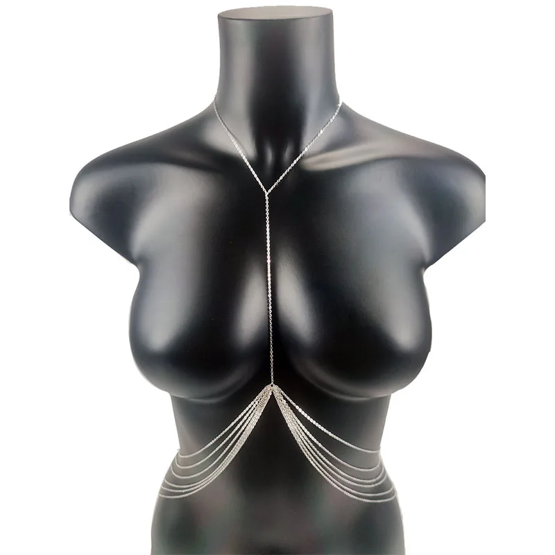 Женское бикини в стиле панк |