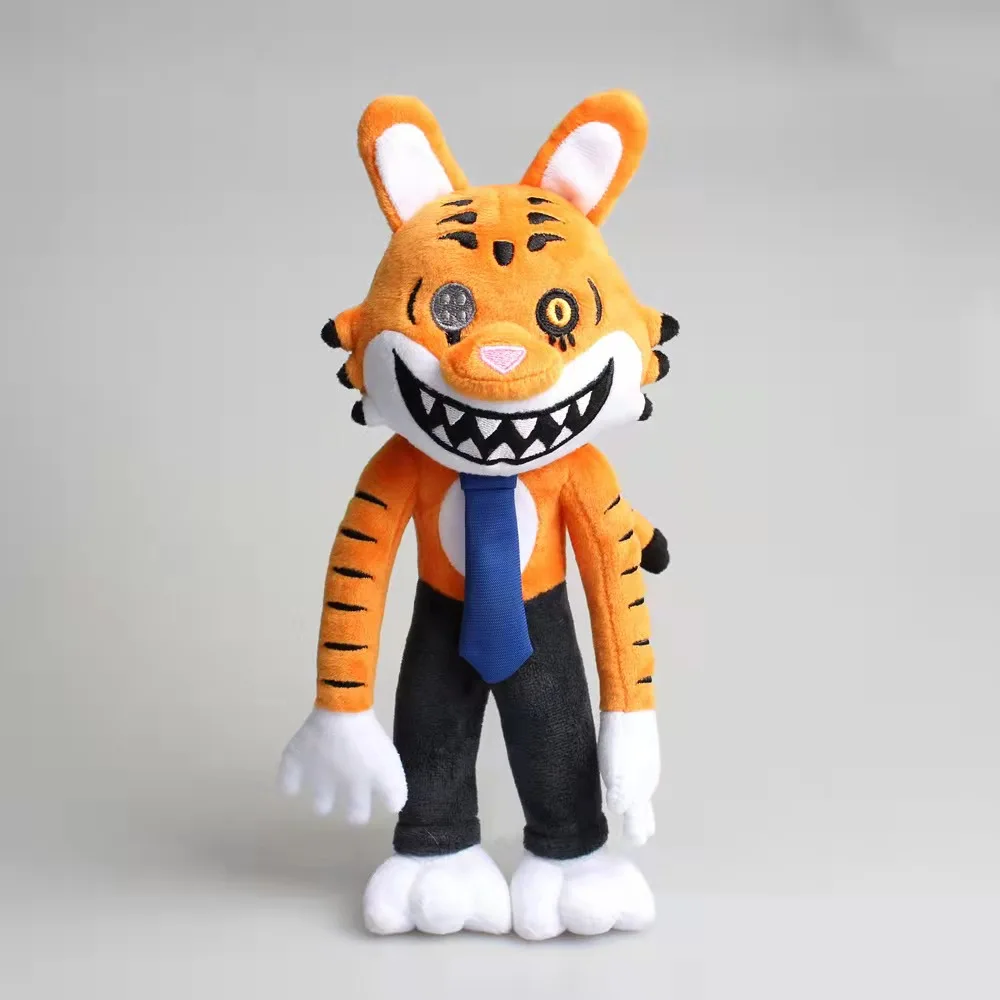 Juguetes de peluche del juego de Terror para Ni&ntilde;os, juguetes de dibujos animados de conejo Mr Hopp, peluches suaves de 28cm, casa de juegos del Sr. Hopp, regalo para ni&ntilde;os, 3 piezas-2