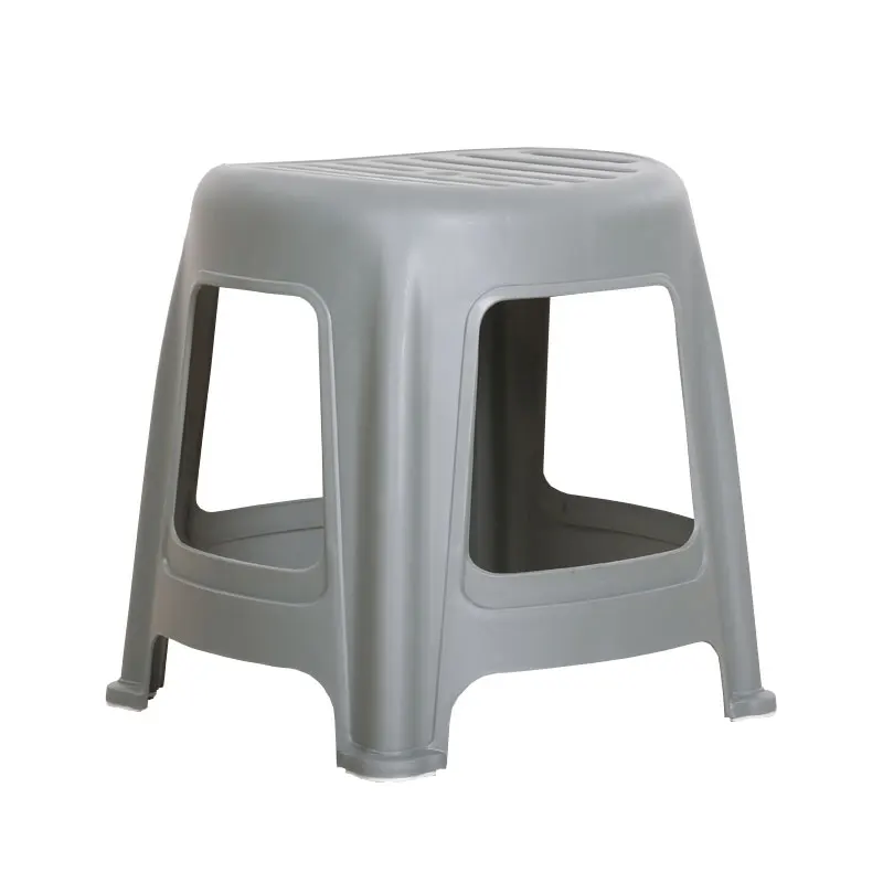 

Living room chair children portable foot stool household adult furniture stool thickened seat stripe breathable non-slip plastic