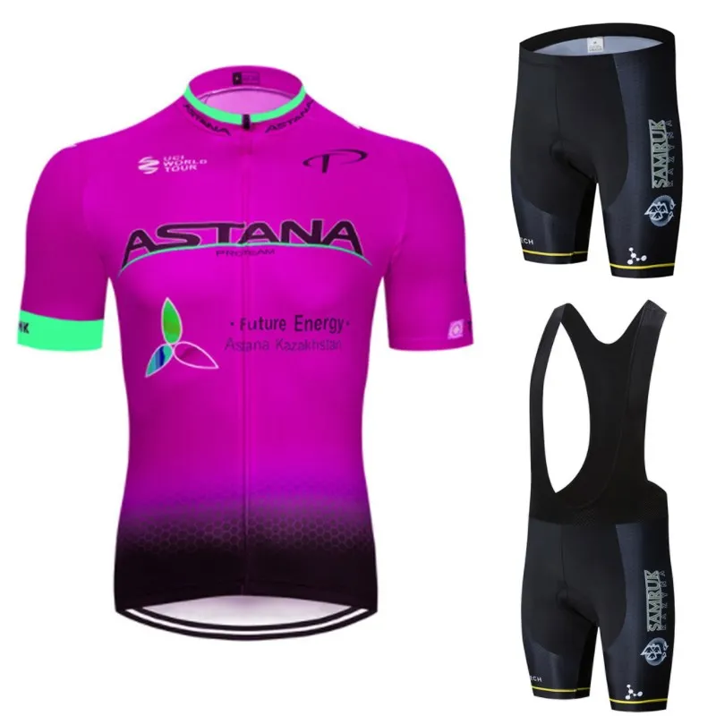 Nieuwe 2019 negro equipo ASTANA pro Ciclismo джерси 9D гелевая накладка fiet pantalones cortos conjunto mannen Ropa fietsen