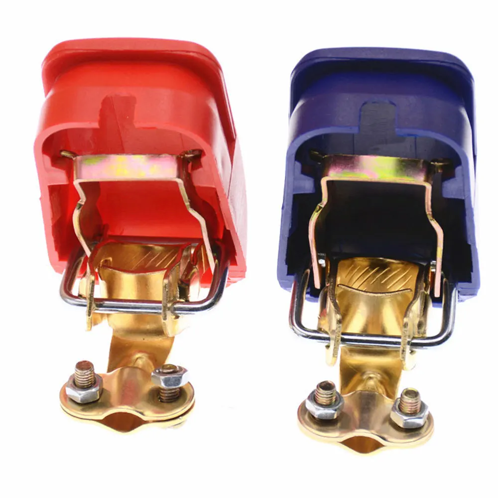 

Universal Style A Pair of Positive and Negative Electrode Quick Release Connector Clips For Car Caravans, Boats, Motorcycles