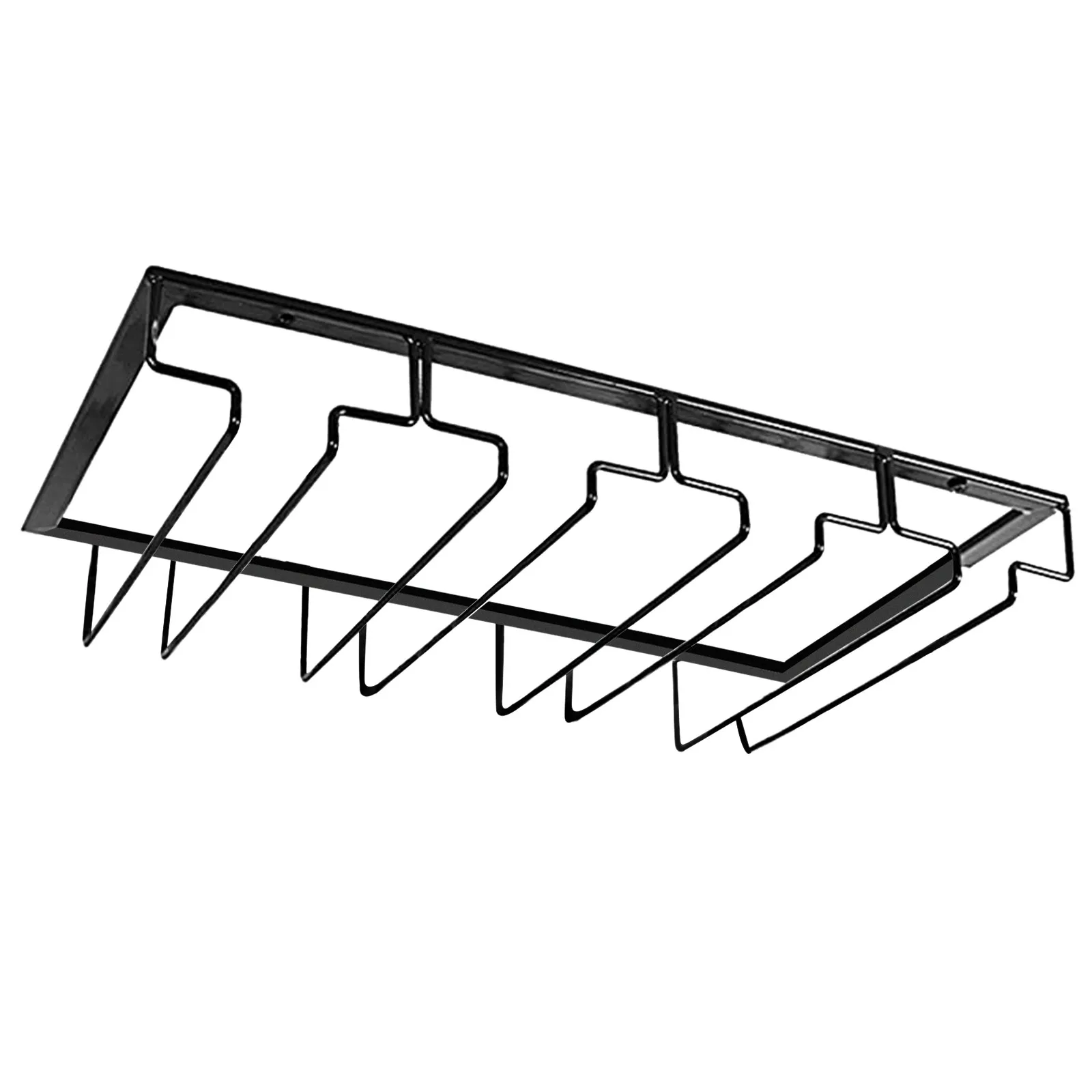 Стойка для Винных Бокалов с 4 отделениями подвесной держатель барный бокал