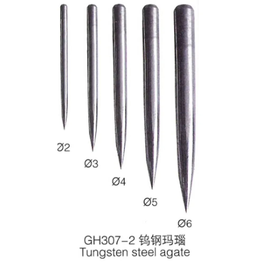 

1pcs tungsten steel agate burnisher Jewelers Stone Setting Pusher tools for jewelry