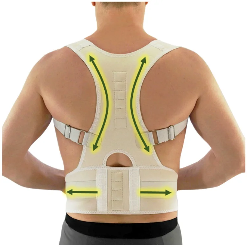 Магнитная терапия улучшение Осанки Спины бандаж пояс кифоз коррекция осанки