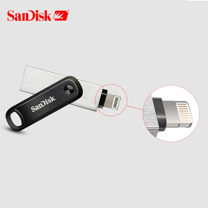 Sandisk USB 3 0 pendrive IX60 iXPAND OTG флэш накопитель 128 ГБ Lightning Pen Drive 256 U диск для iPhone iPad iPod Memory
