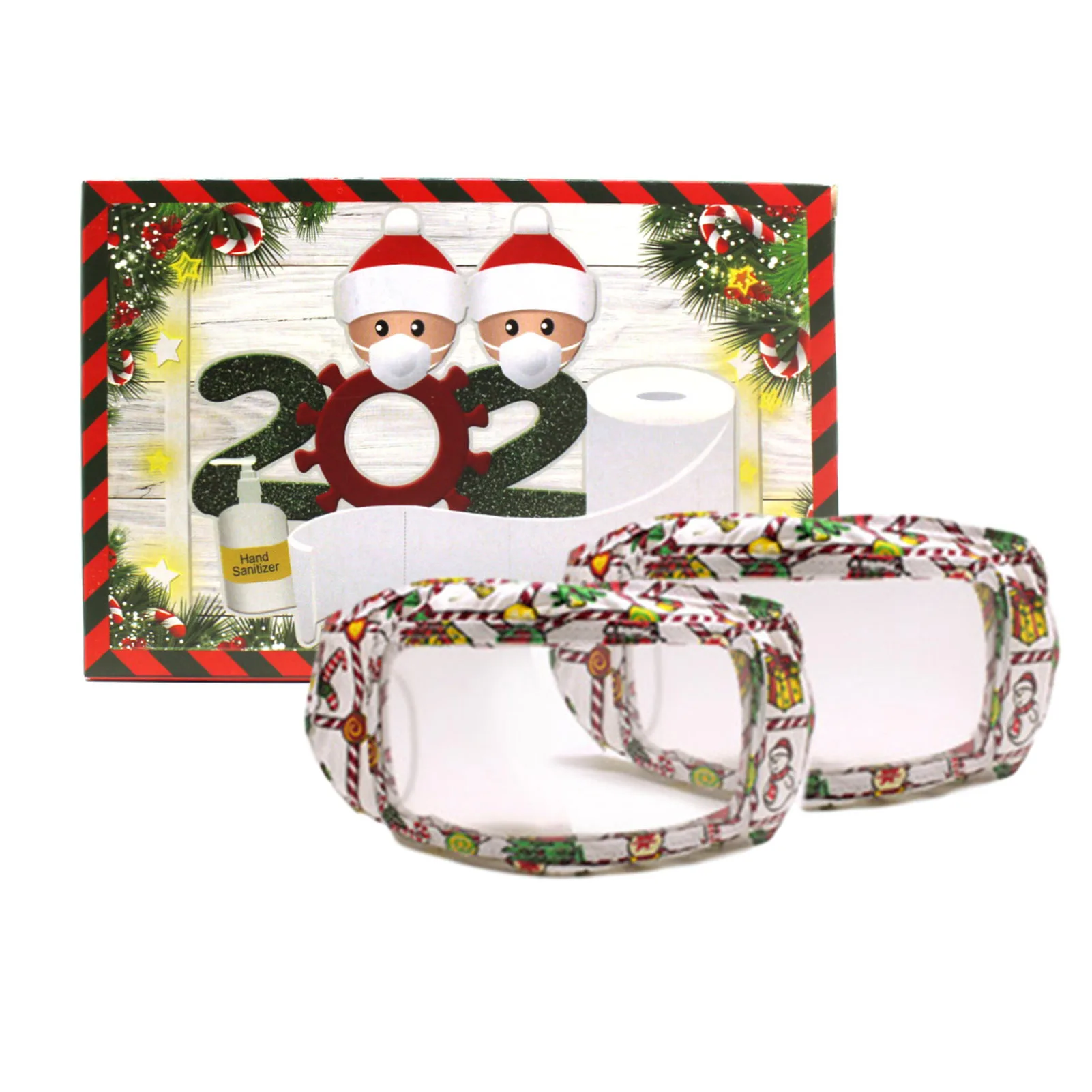 

Christmas Face Protective Set Reusable Face Bracket Kit For Gifts Christmas Face Protective Set Reusable Face Bracket Special