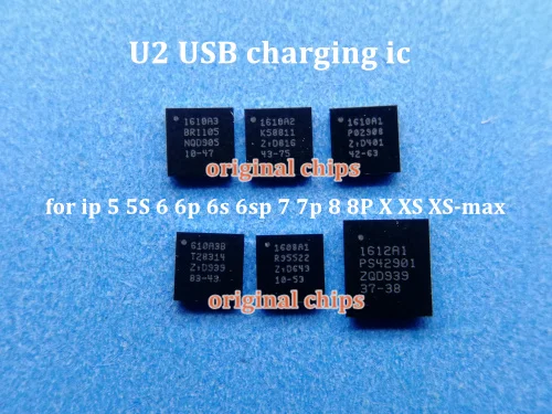Зарядное устройство 1610A1 1610A2 1610A3 610A3B 1612A1 ic для iphone 6 6p6s 6sp 7 7p 8 X XS max U2 usb чип 36pin 15