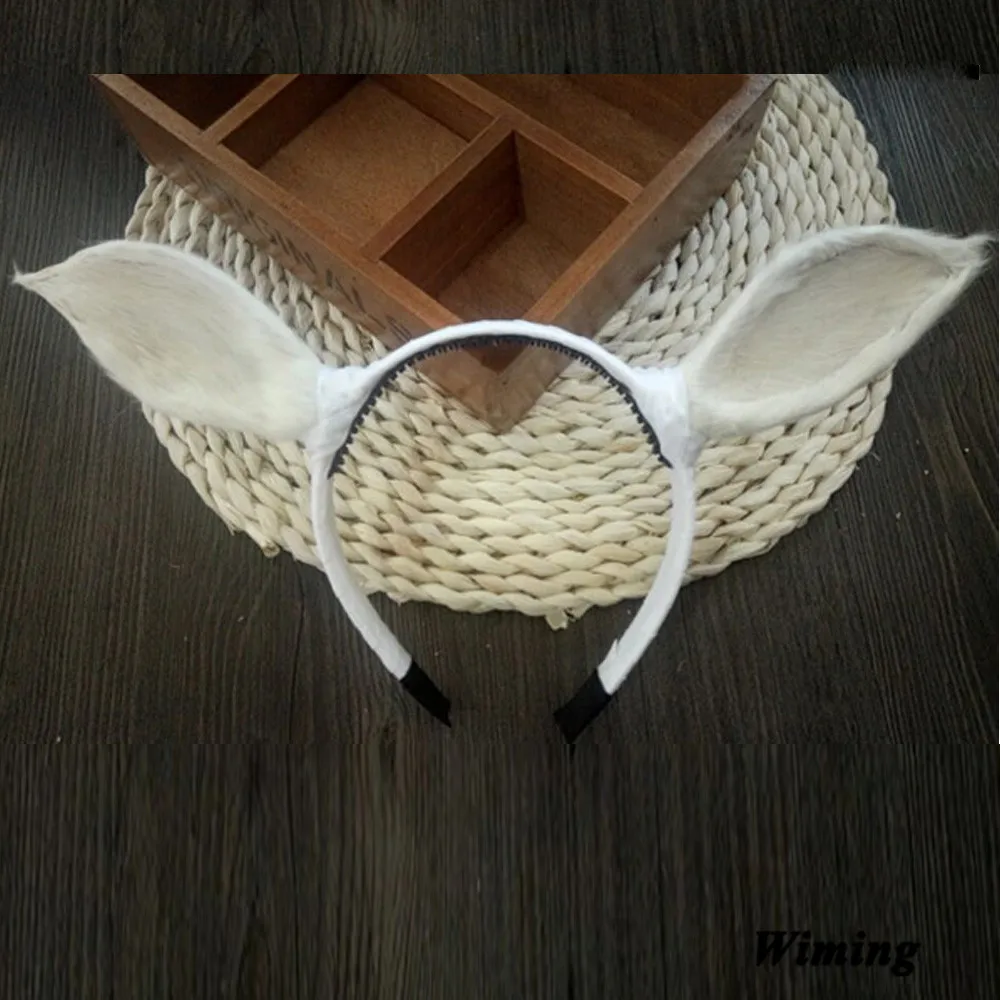 deer ears air clip faun headband women girls children birthday party decoration supplies antlers headpiece chirstmas headband